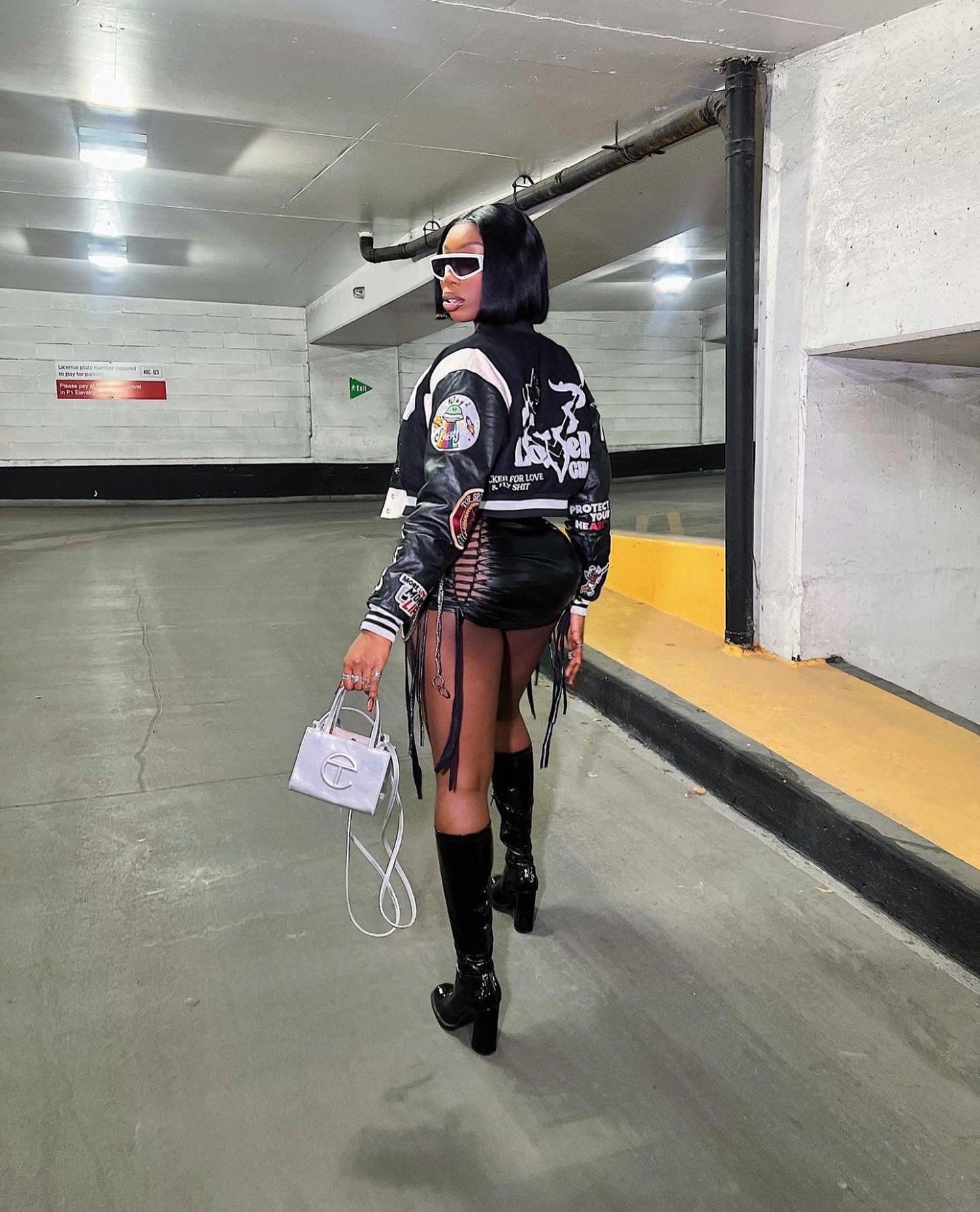 Lover Girl DELUXE Varsity Jacket Black