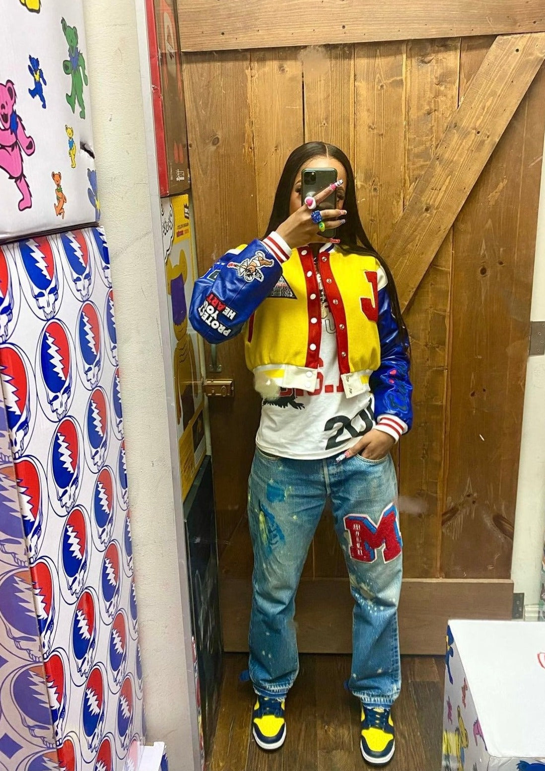 Lover Girl DELUXE Varsity Jacket Demeter