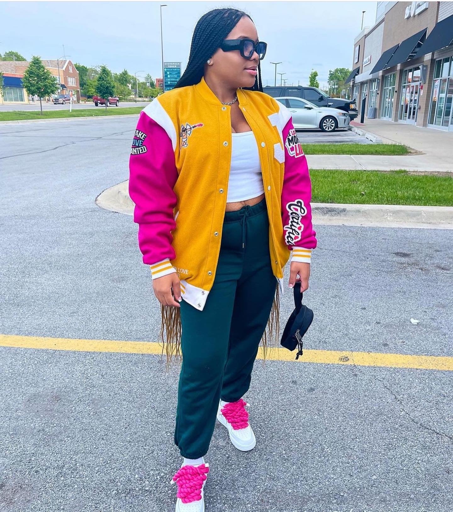 Lover Girl Varsity Jacket Starburst