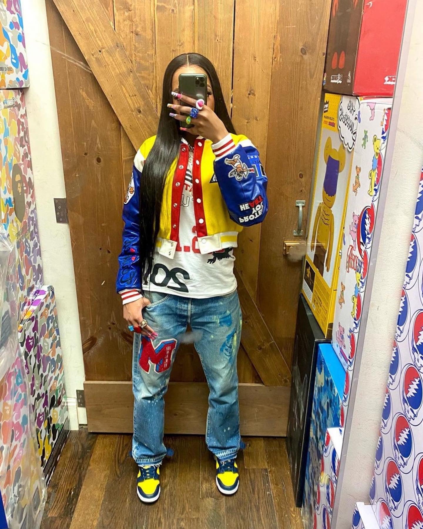 Lover Girl DELUXE Varsity Jacket Demeter