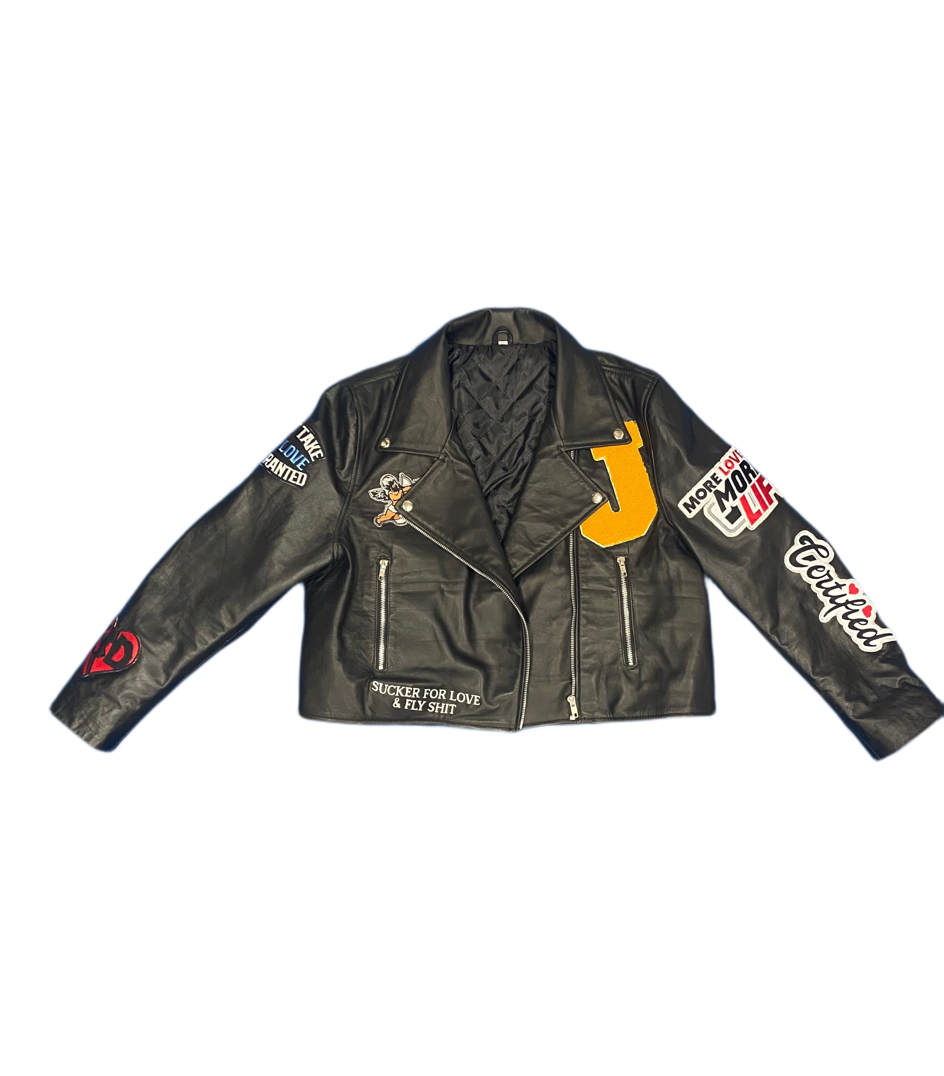 Exclusive Lover Girl Leather Jacket