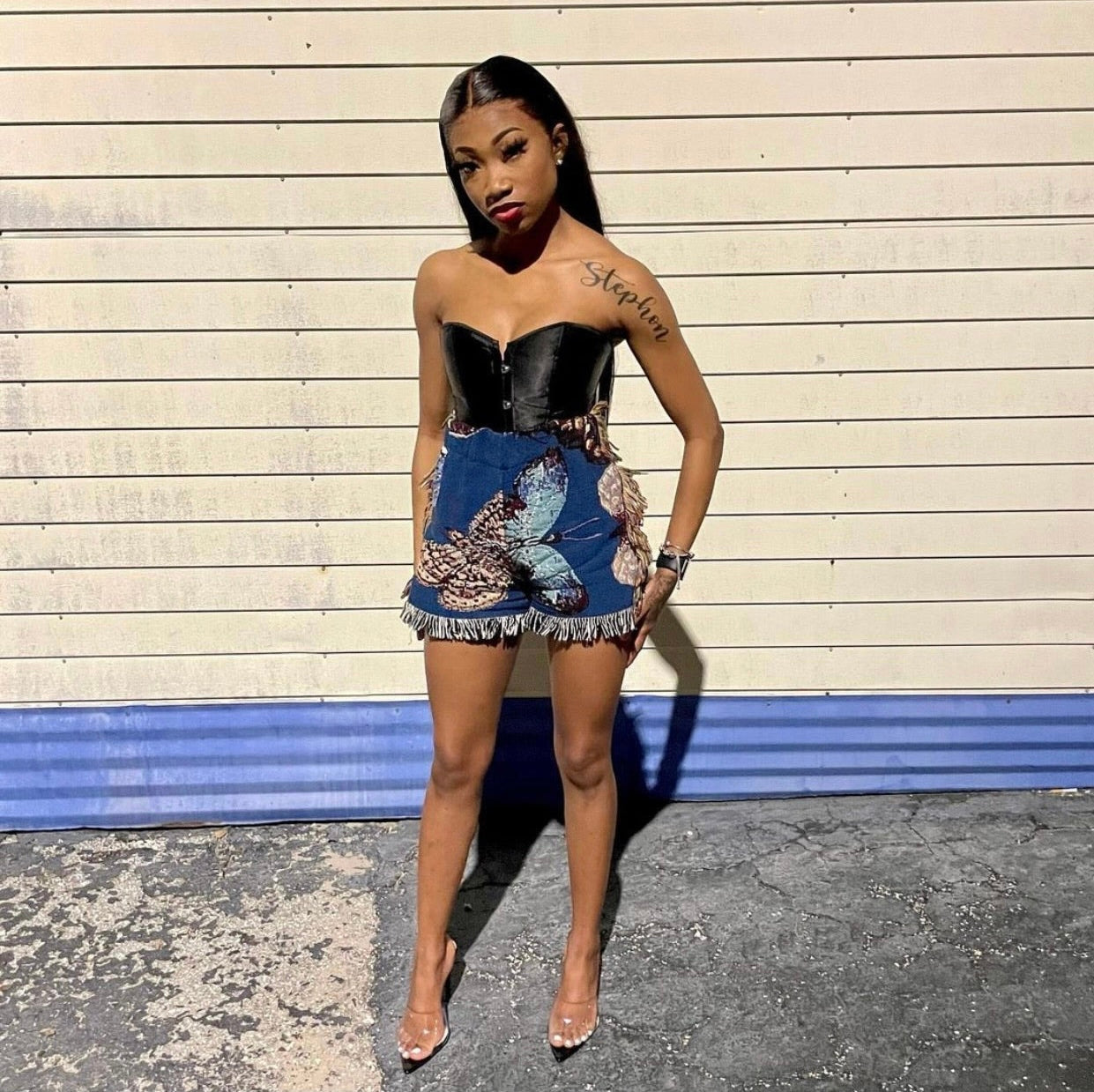 Butterfly Effect Blanket Shorts