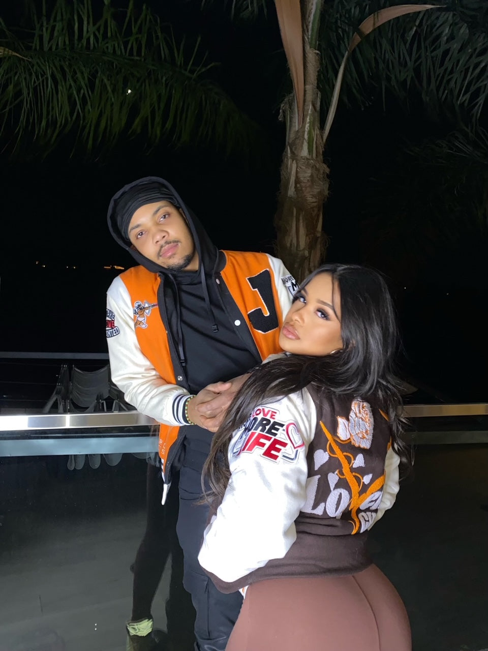 Lover Boy Varsity Jacket Orange