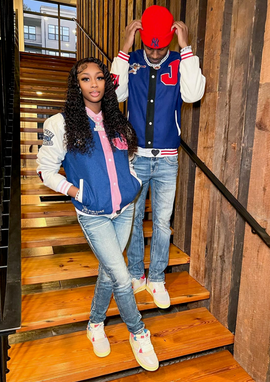 Lover Boy Varsity Jacket Blue