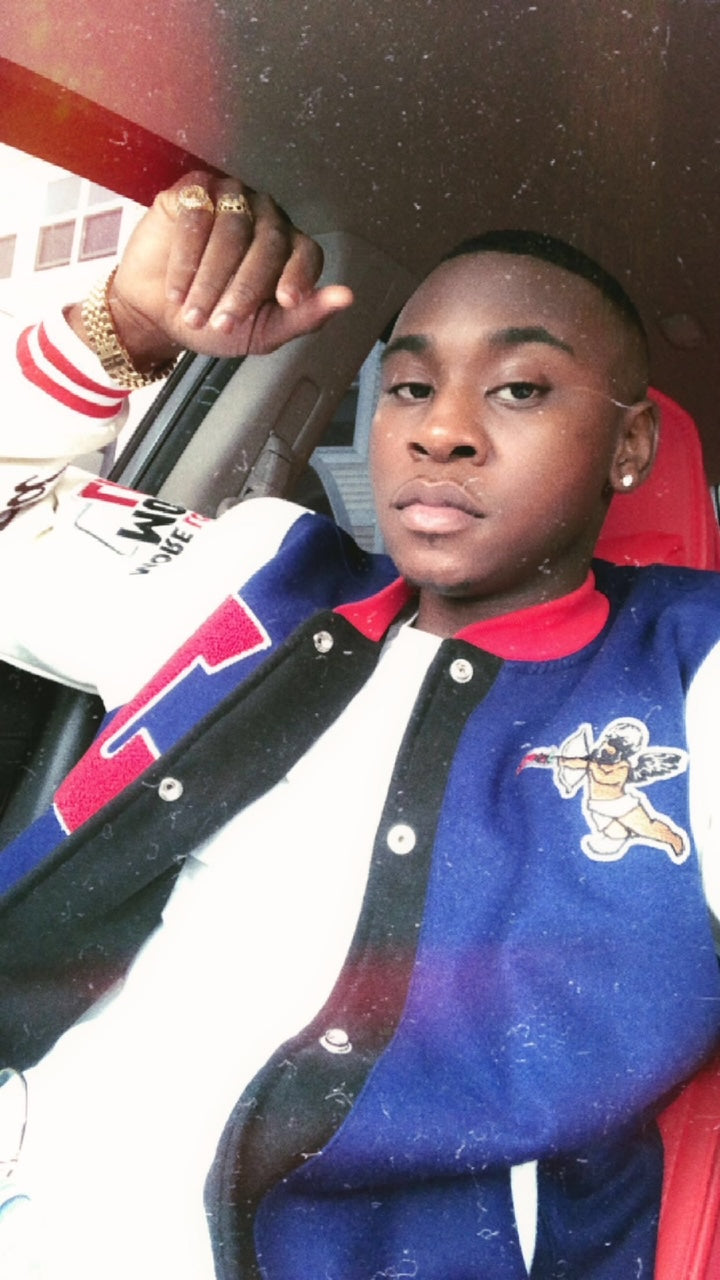 Lover Boy Varsity Jacket Blue