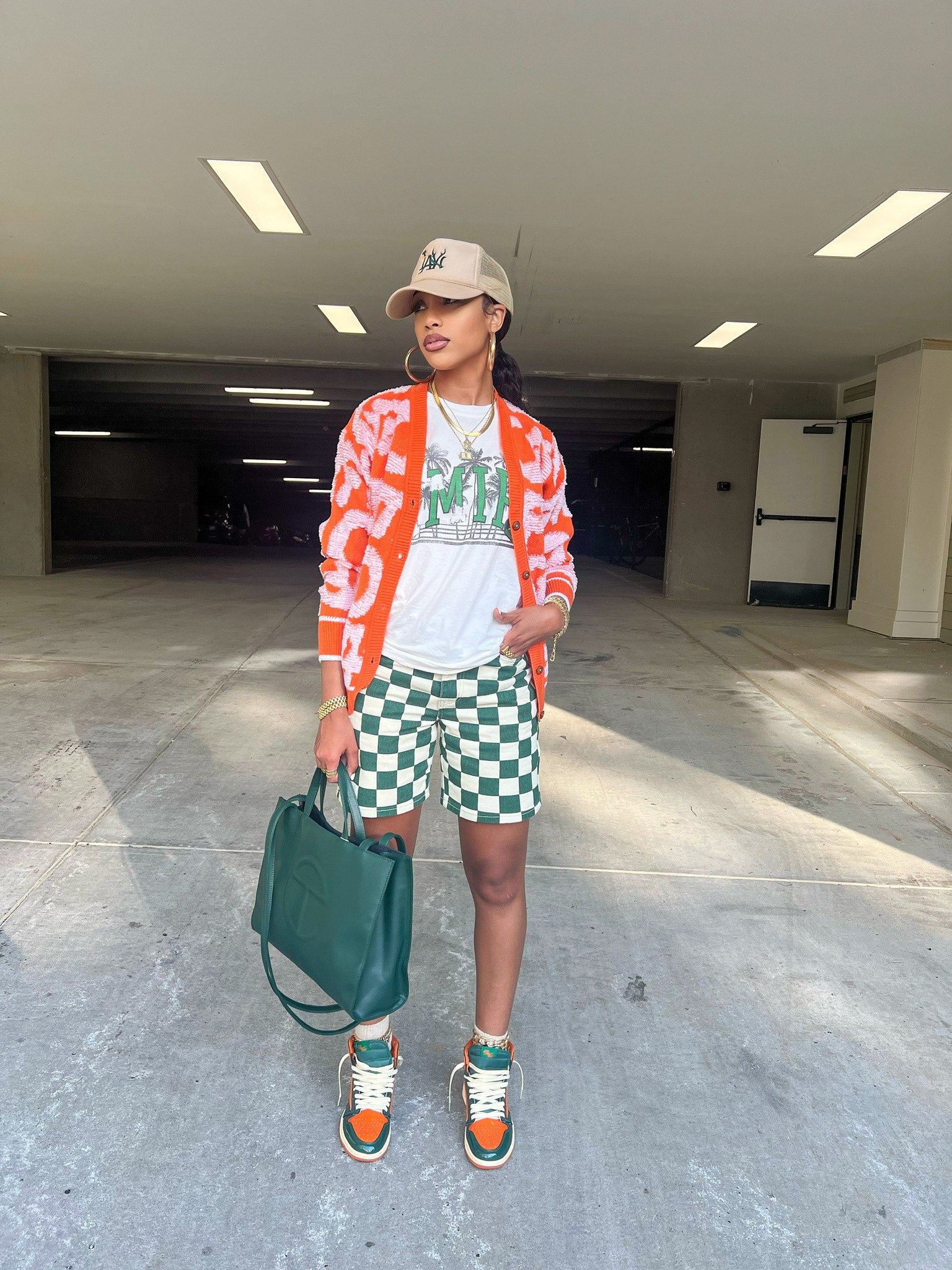 Aubrey Cardigan - Tangerine