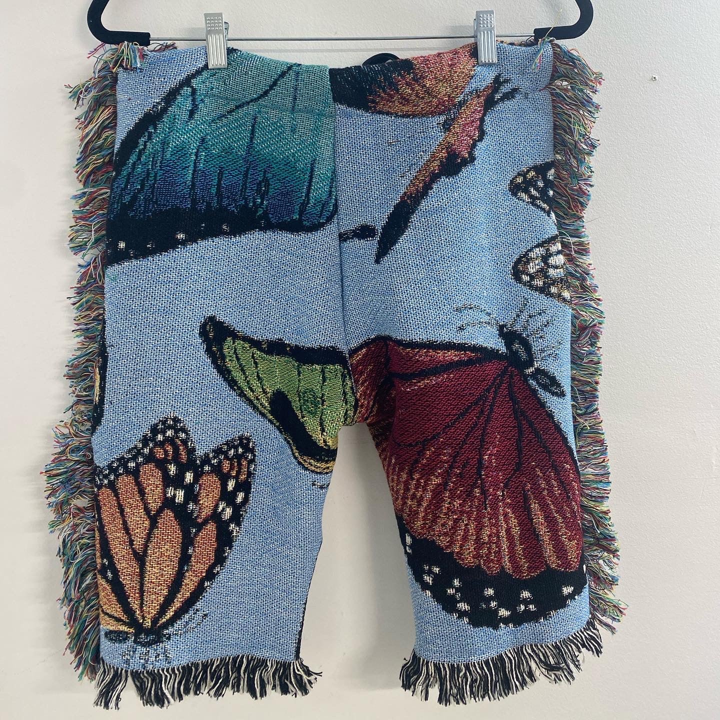 Hard To Catch Mid-Length Blanket Shorts