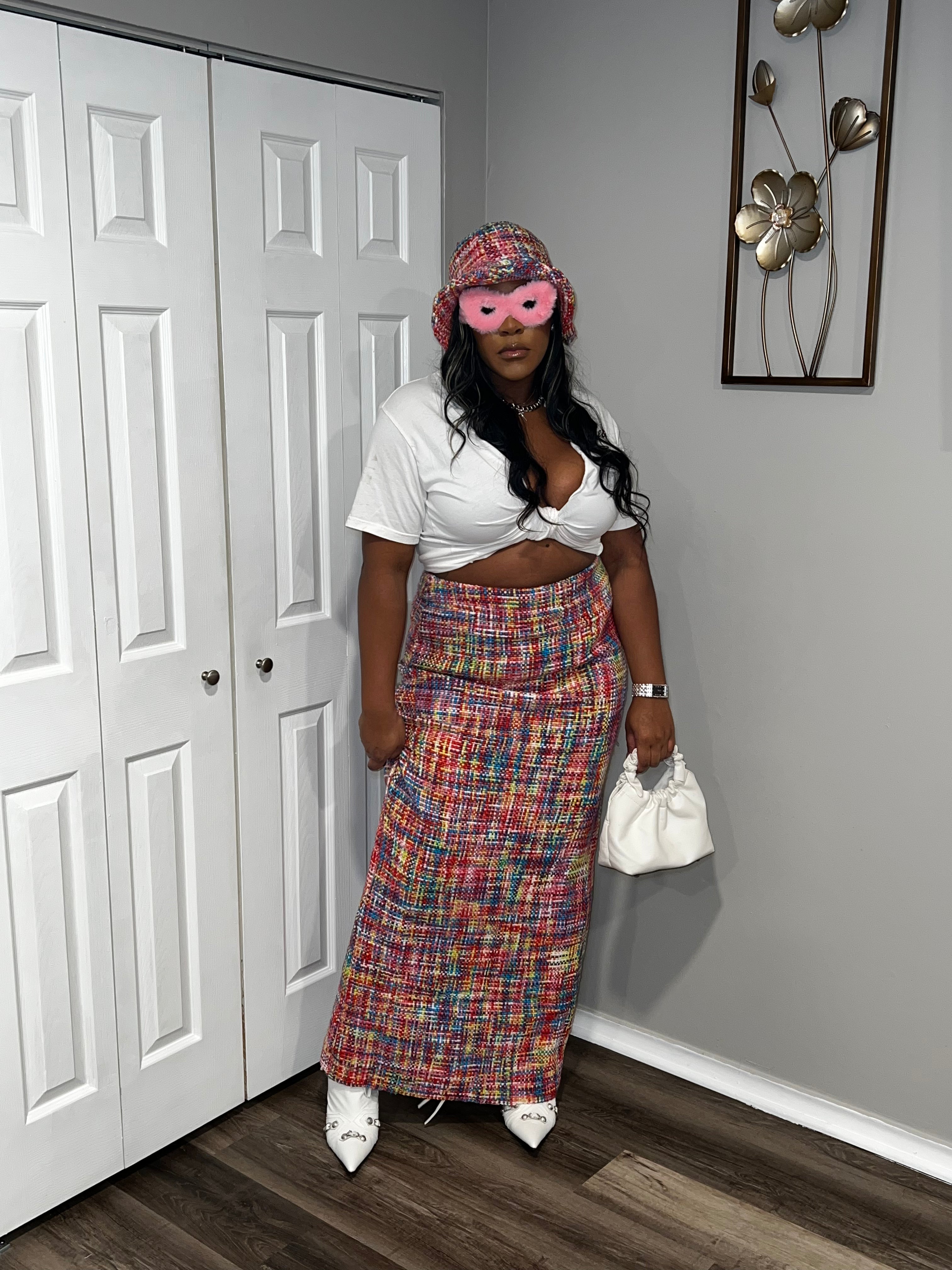 Malibu Blanket Maxi Skirt