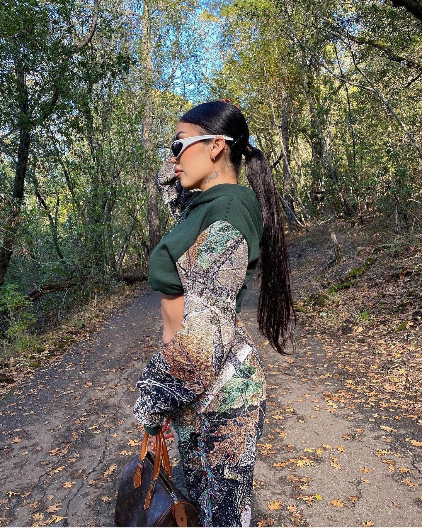 Forest Runner Blanket Sleeves Hoodie