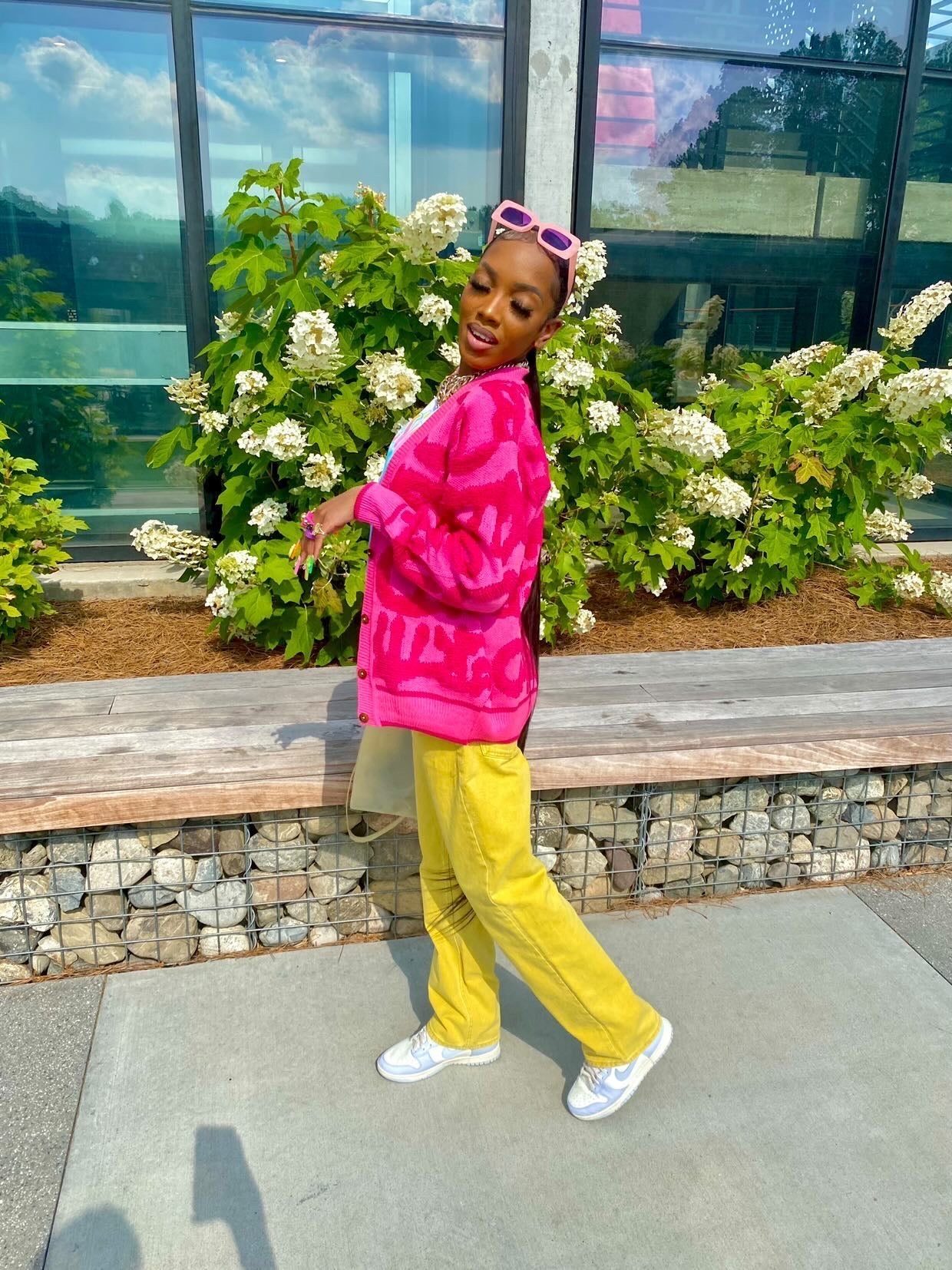 Aubrey Cardigan - Pink