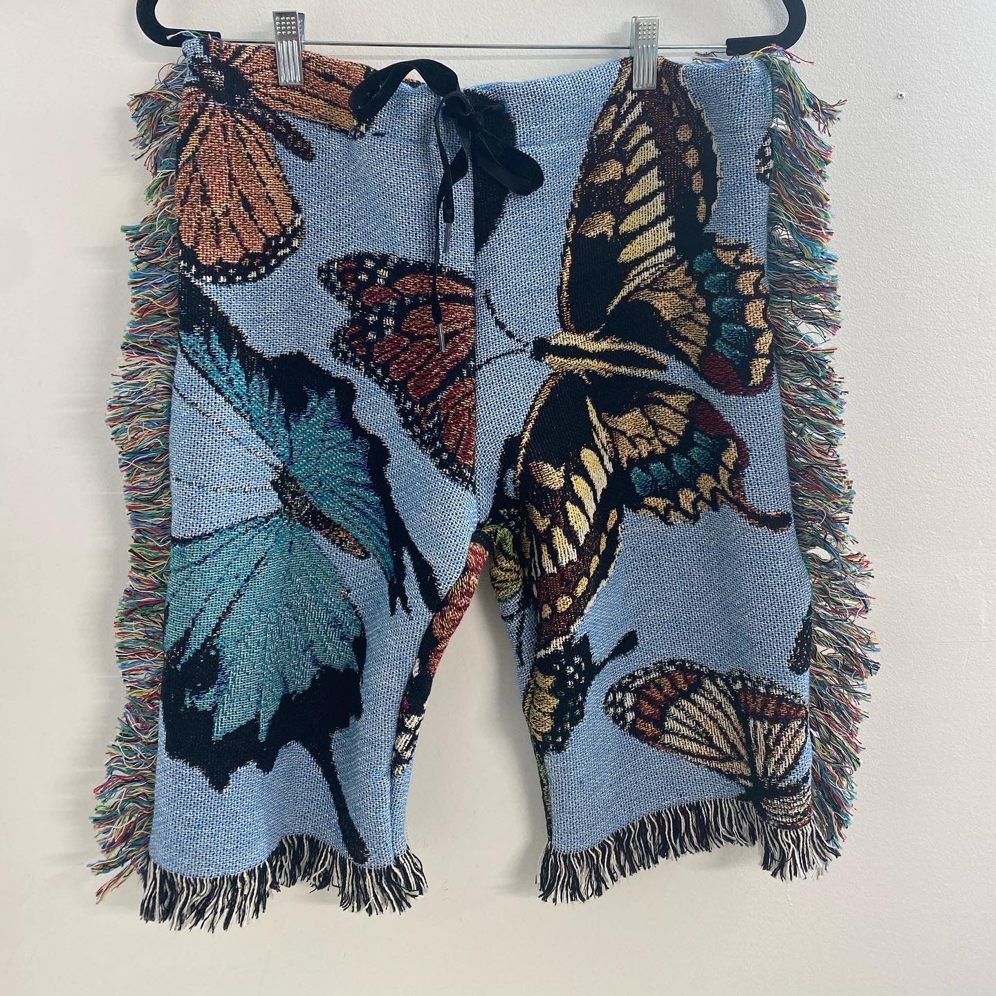 Hard To Catch Mid-Length Blanket Shorts