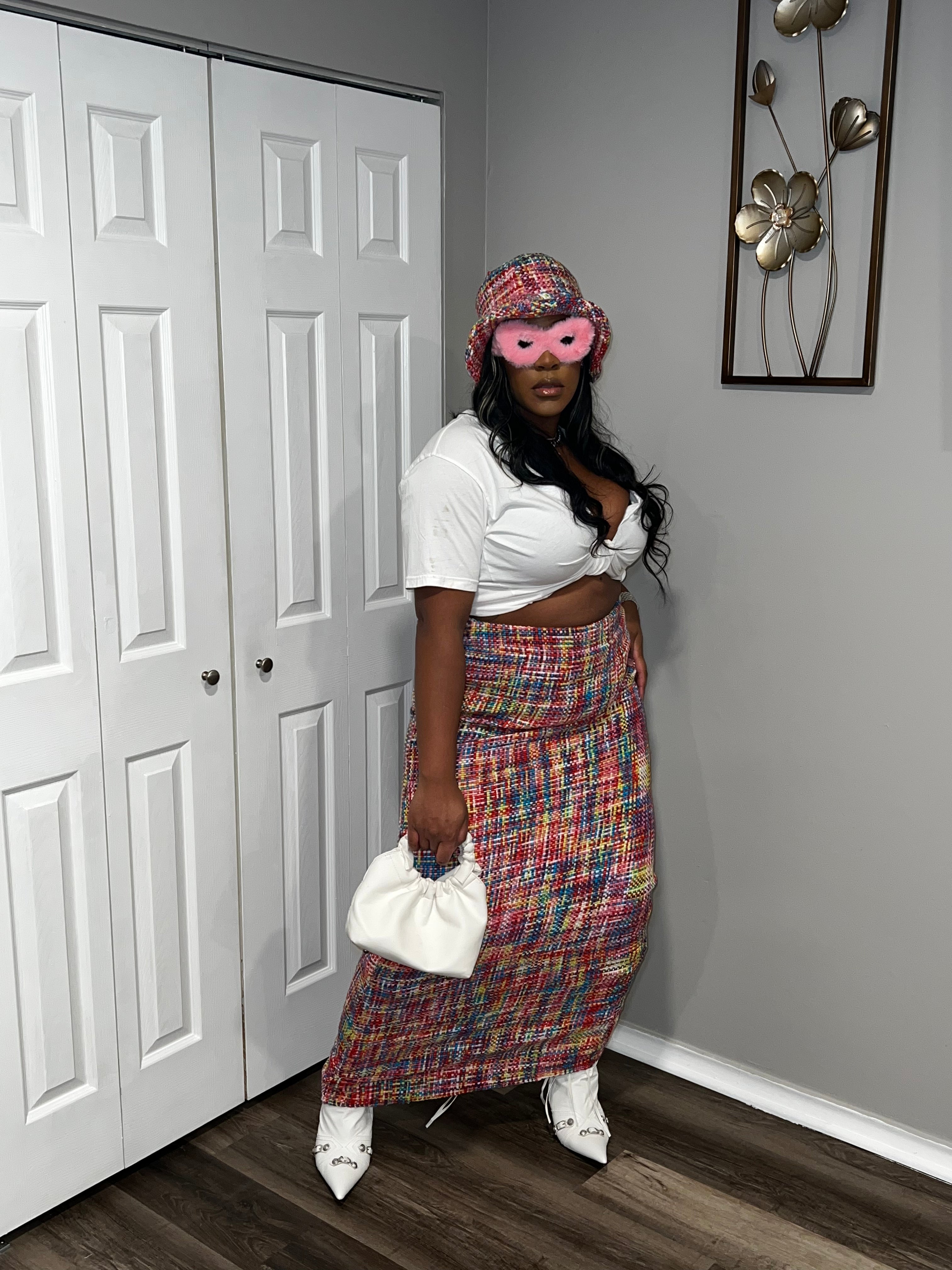Malibu Blanket Maxi Skirt