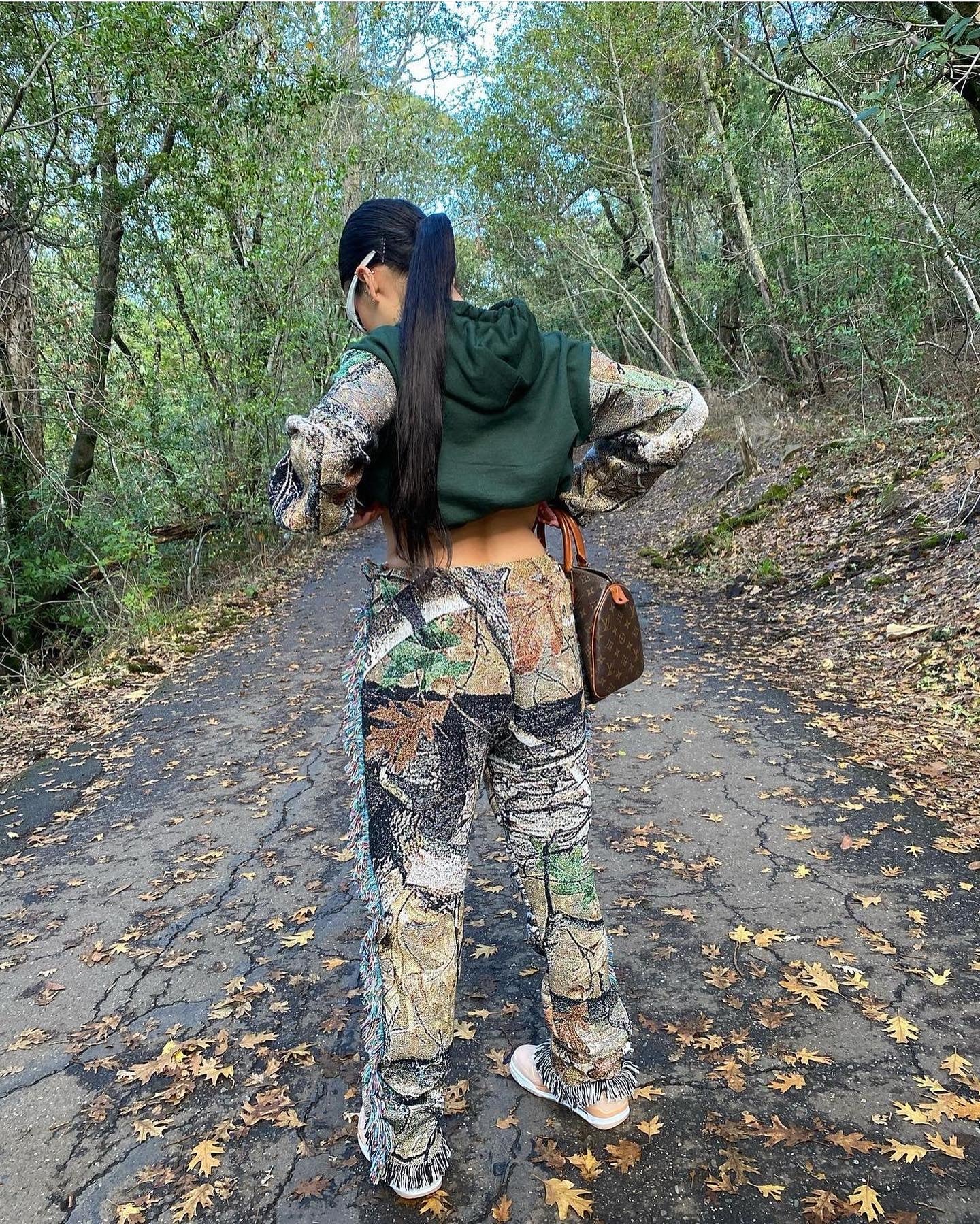 Forest Runner Blanket Sleeves Hoodie