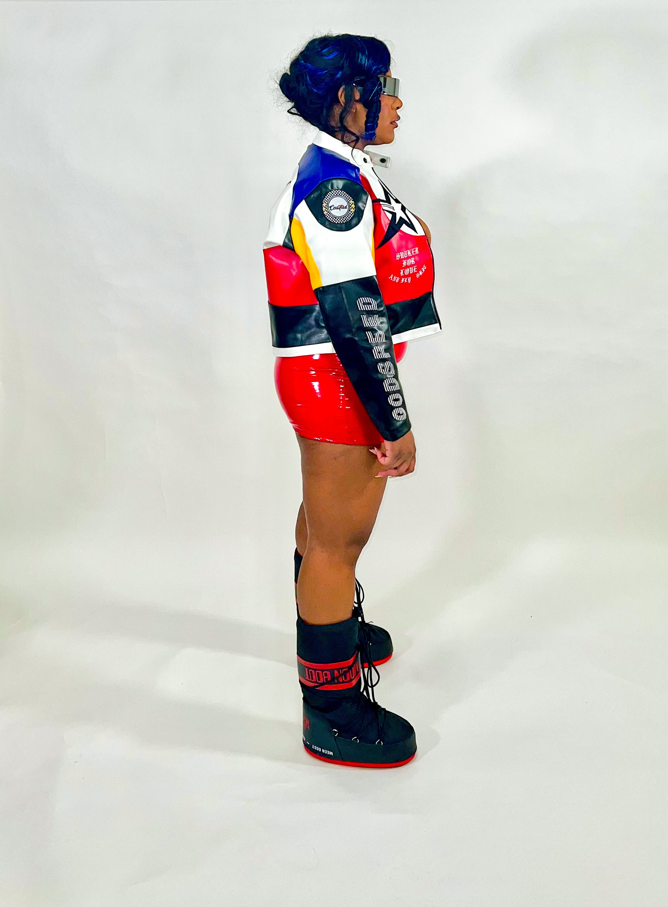 Hera Moto Jacket - RED