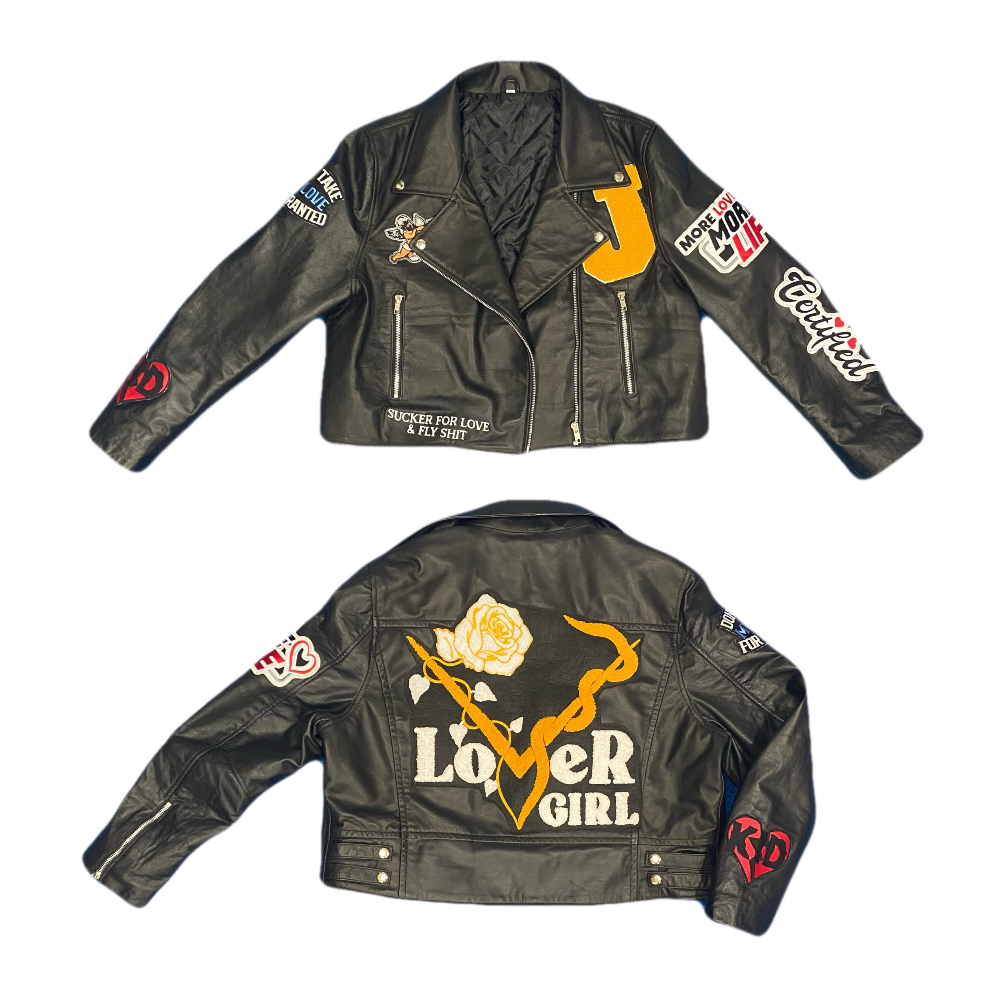 Exclusive Lover Girl Leather Jacket