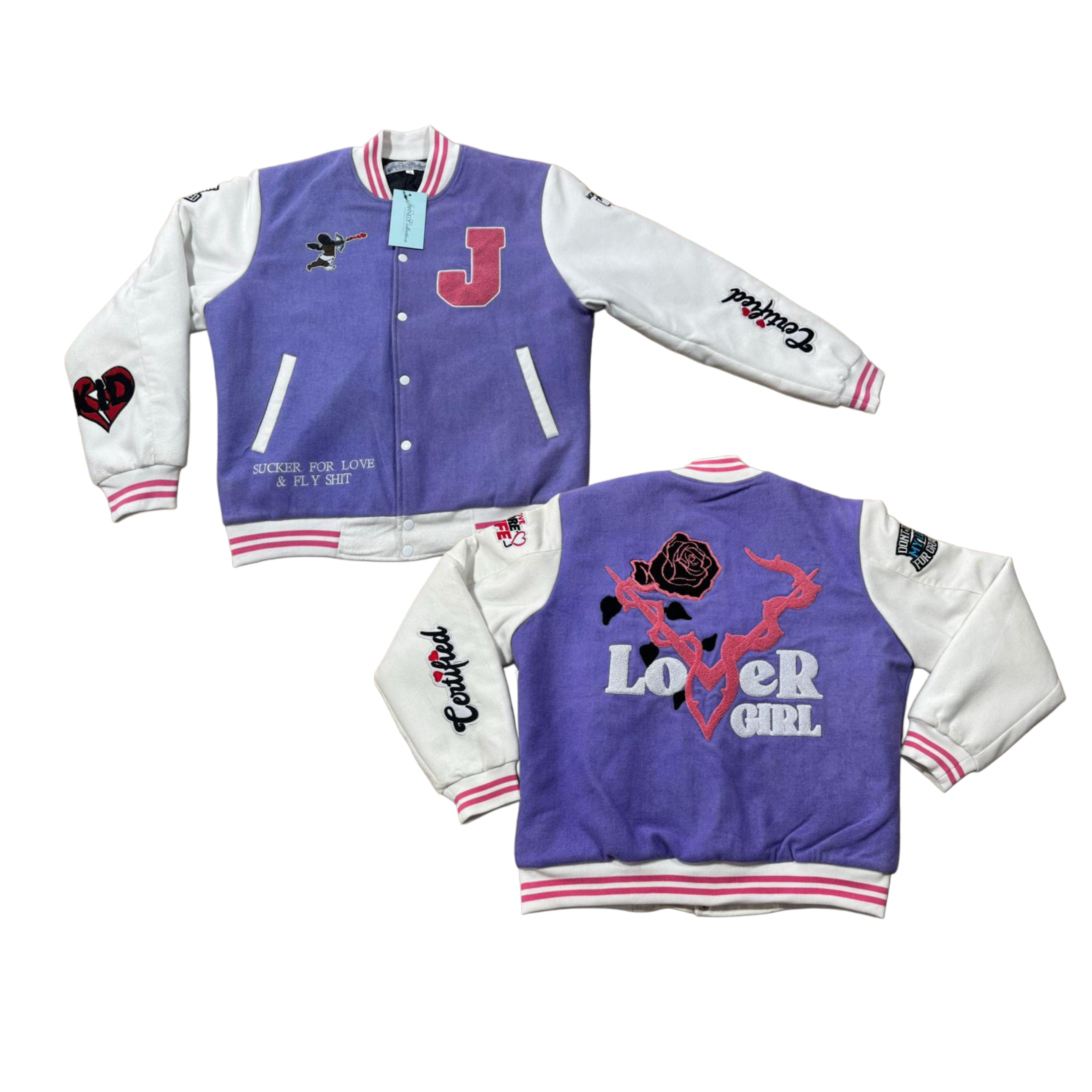 Lover Girl Varsity Jacket Cupidity