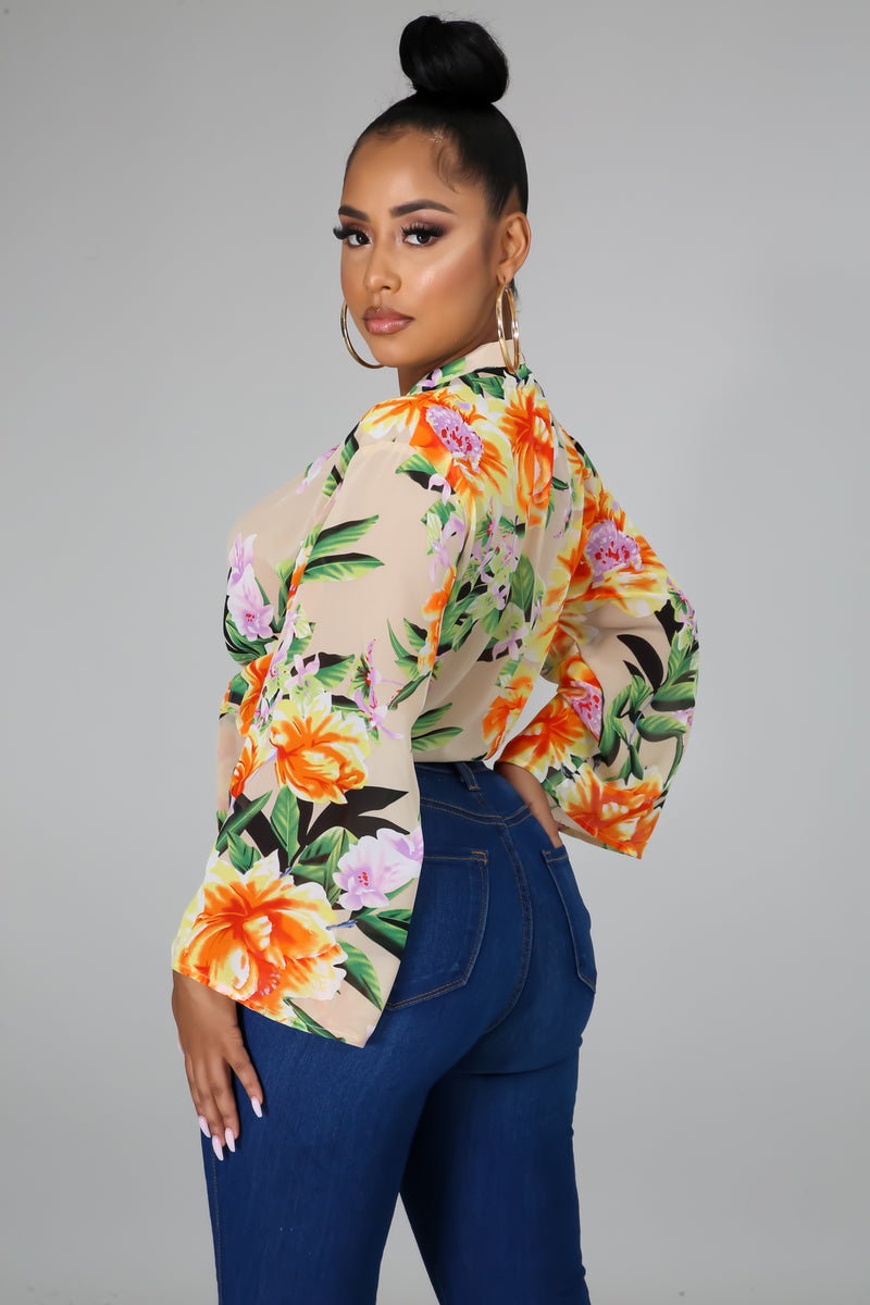 Spring Time Sprung Top
