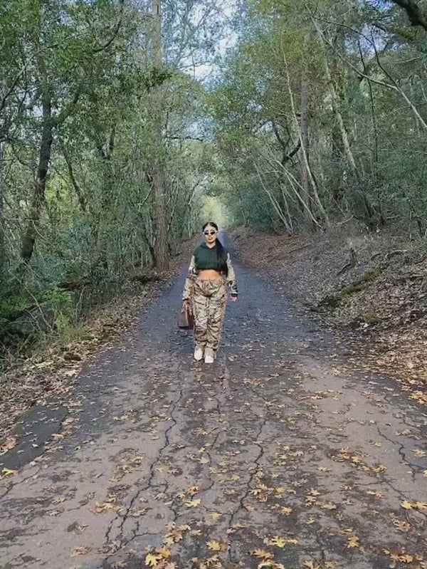 Forest Runner Blanket Sleeves Hoodie