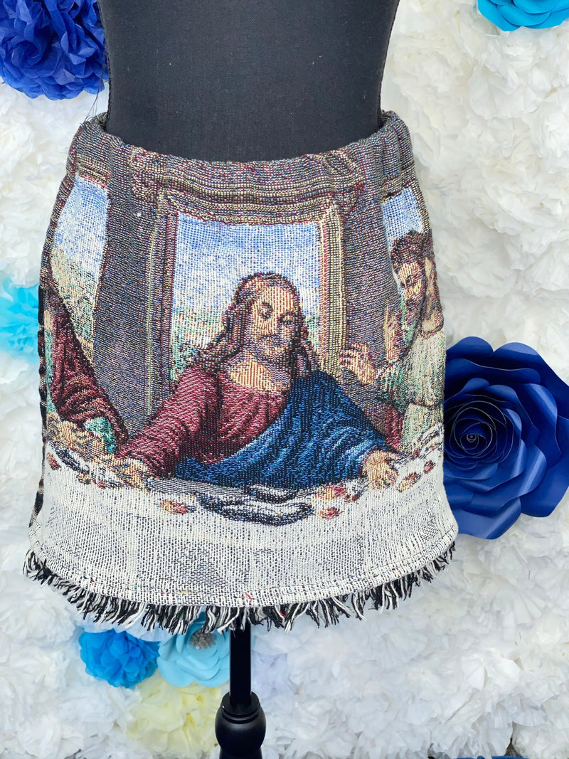 Break Bread Blanket Skirt - RTS