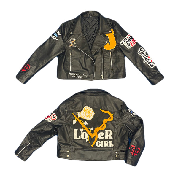 Exclusive Lover Girl Leather Jacket