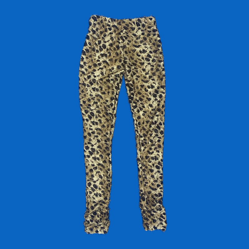 Shaggy Cheetah Pants