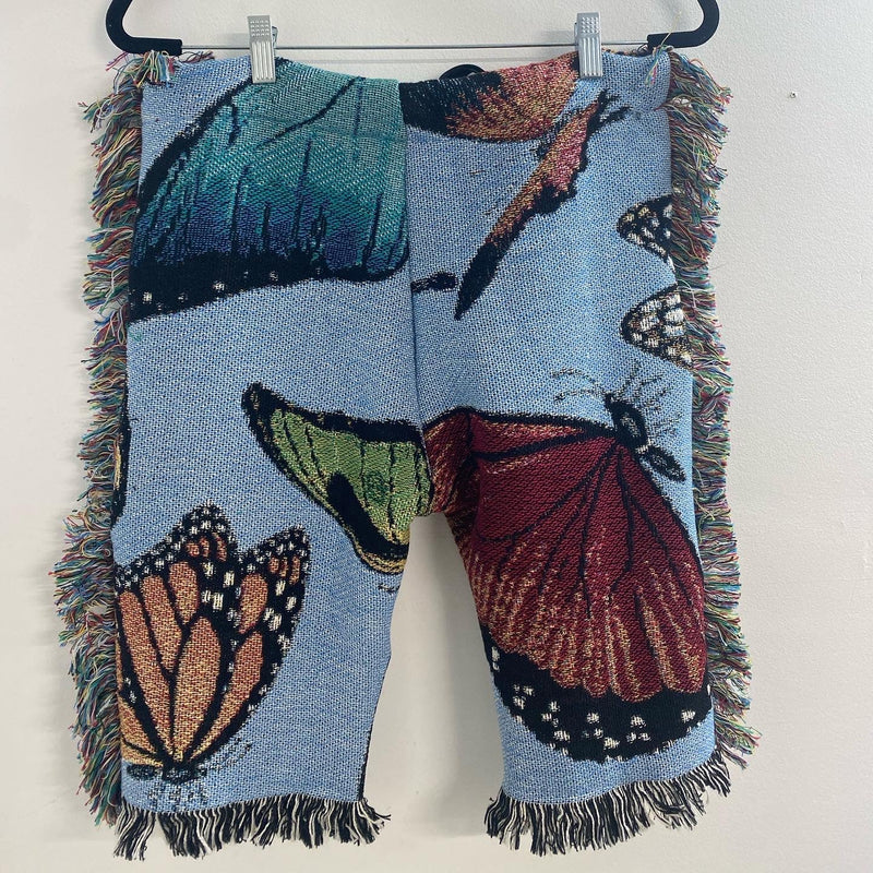 Hard To Catch Mid-Length Blanket Shorts- RTS