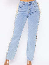 Laced Blunt Jeans