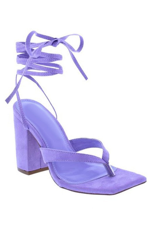 Happy Feet Strap Up Sandal Heels